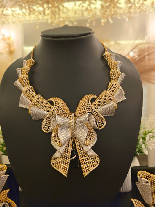 Zavira crystal bow set