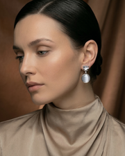 Astra Crystal Drop Studs