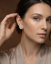 Bloom Pearl Studs