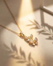 Celeste Crystal Bloom Pendant