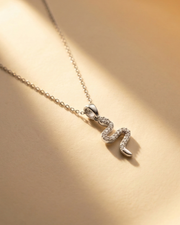 Serpentine Spark Minimal Pendant