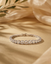 Celeste Spark Tennis Bracelet
