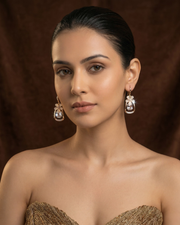 Elowen Bloom Crystal Drop Earrings