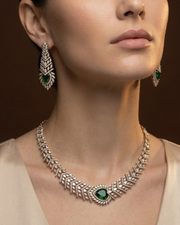 Emerald Royale Necklace Set