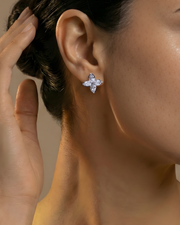 Lumi Petal Crystal Studs