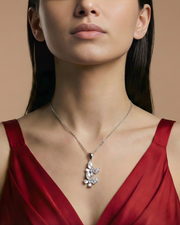 Celeste Crystal Bloom Pendant