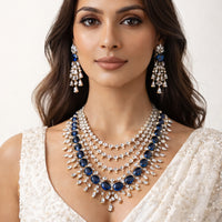 Sapphire Veil Set