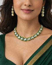 Noor Oval Grace Necklace Set