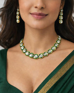Noor Oval Grace Necklace Set