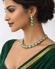 Noor Oval Grace Necklace Set