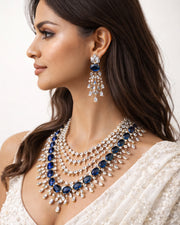 Sapphire Veil Set