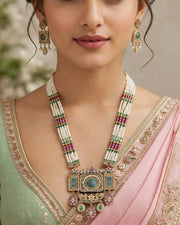 Heritage Green Pearl Long Haar Set