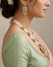 Heritage Green Pearl Long Haar Set