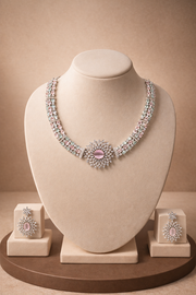 Blush Royale Diamond Necklace Set