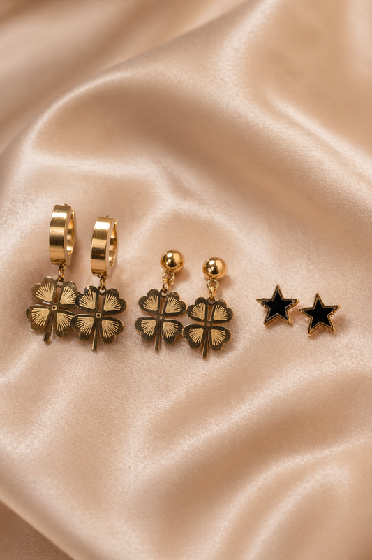 Ziva Bloom Earrings Set