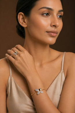 Aurea Wing Cuff with Ring (Combo)