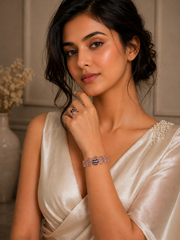 Rose Shell Band with Ring