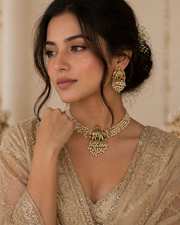 Shrinika Heritage Pearl Haar Set