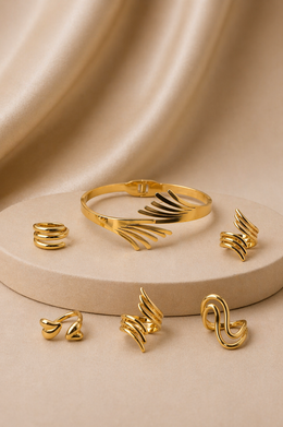 You and Me Bracelet with 5 Rings