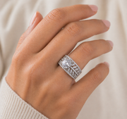 Imperial Luxe Halo Band Ring