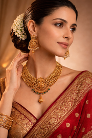 Rajmata Antique Temple Choker Set