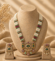 Heritage Green Pearl Long Haar Set