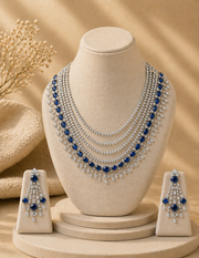 Sapphire Veil Set