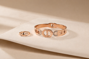 Imperial Crest Bracelet with Petite Crown Ring