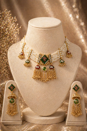 Shahi Virasat Pearl Haar Set