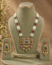 Heritage Green Pearl Long Haar Set