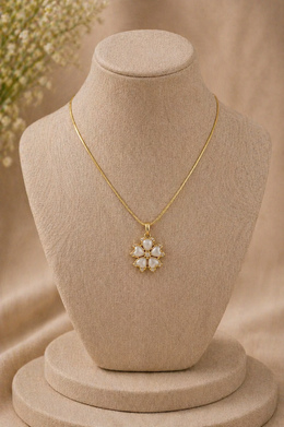 Snow Petal Pendant