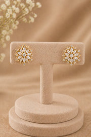 Golden Snowflake Glow