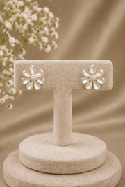 Bloom Pearl Studs