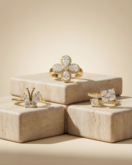 Flutter flora shine rings (2+1 Combo)