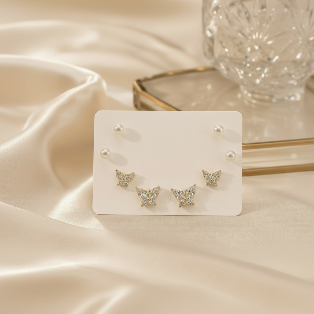Butterfly Mini Studs