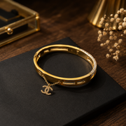 Signature Charm Gold Bracelet