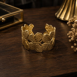 Butterfly Statement Cuff Bracelet