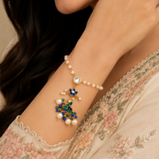 Peacock Royale Rakhi & Lumba Set