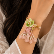 Blossom Nazar Rakhi & Lumba Set