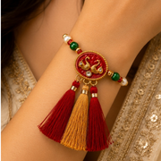 Royal Swan Rakhi & Lumba Set