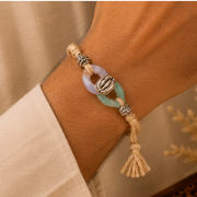 Pastel Link Bracelet & Rakhi Set