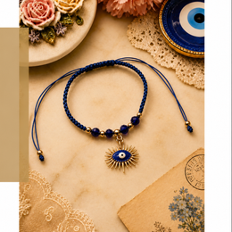 Evil Eye Boho Bracelet Rakhi