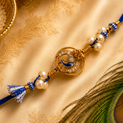 Meenakari Peacock Rakhi