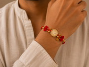 Shree Ram Divine Pearl Rakhi