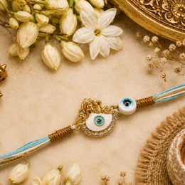 Evil Eye Charm Rakhi Bracelet