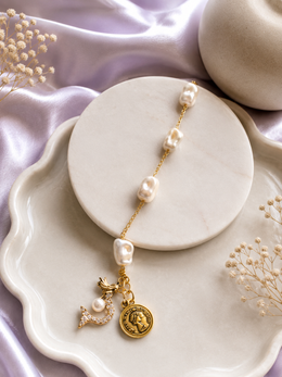 Pearl Charm Luxe Rakhi