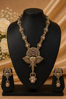 Gajraj Heritage Statement Necklace Set