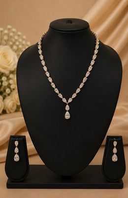 Celestial Teardrop Necklace Set