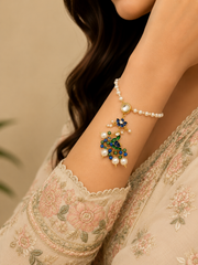 Peacock Royale Rakhi & Lumba Set