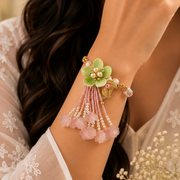 Blossom Nazar Rakhi & Lumba Set